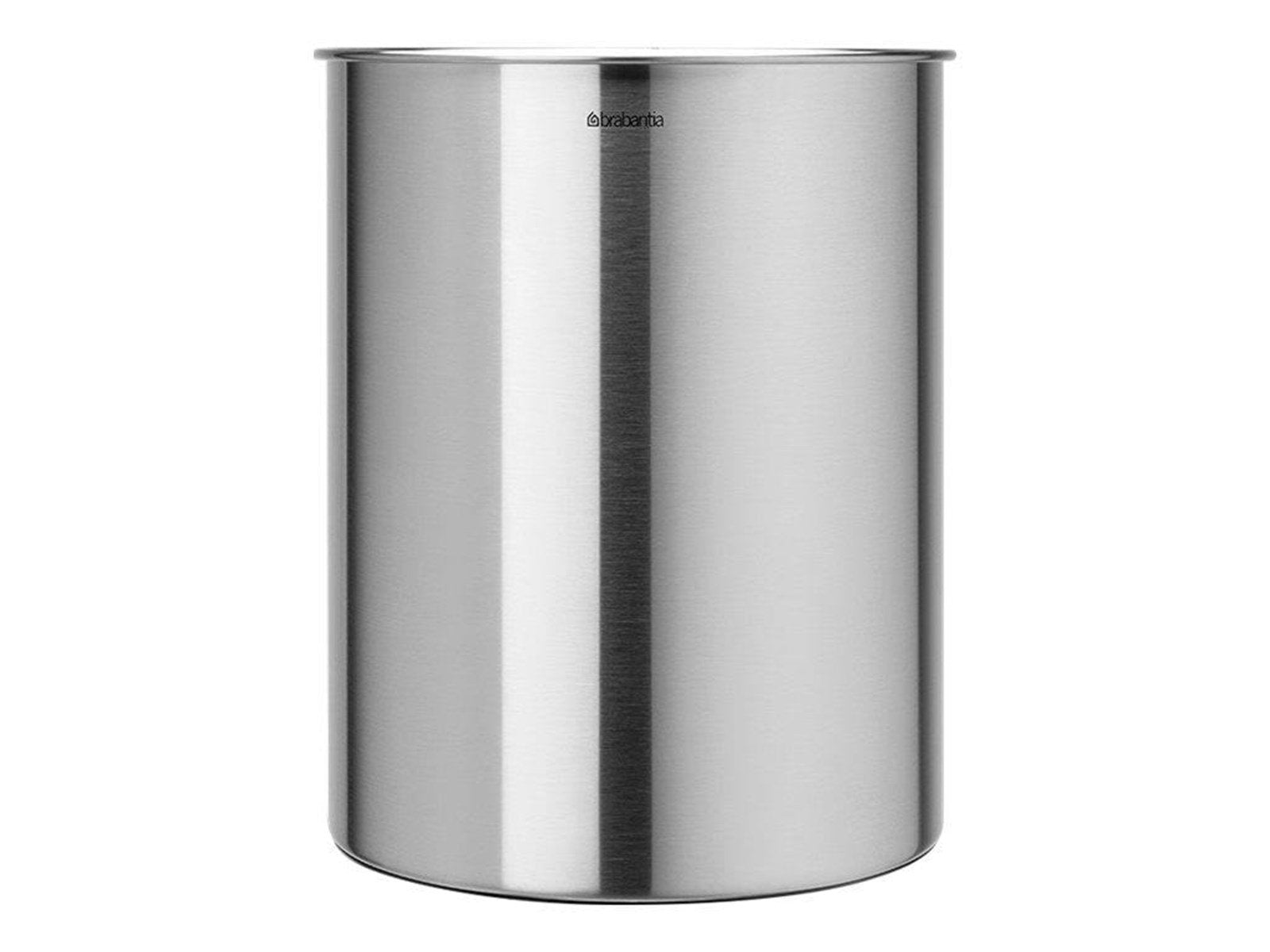 brabantia - waste basket - 15 L - matt steel brabantia - waste basket - 15 L - matt steel